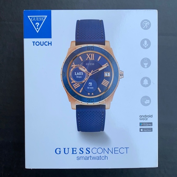 Guess men's Touch Smartwatch - Picture 1 of 6